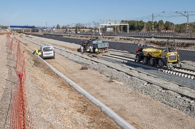 �ltima fase de obras de la terminal intermodal Guadalajara-Marchamalo